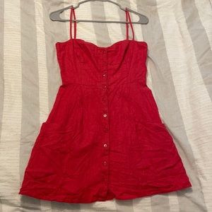 Reformation Linen Mini Dress